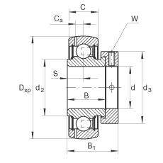 YET206-102 SKF